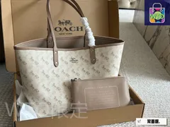 【今日特価】Coach コーチ シティ トートバッグ クラシックロゴデザイン 両面使用可能な人気モデル-WTO輸入2