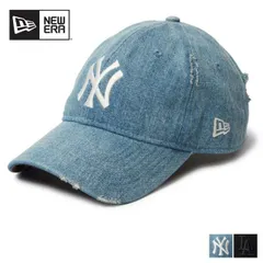 9TWENTY Damaged Series 920 MLB DAMAGED ニューエラ キャップ 9TWENTY ダメージ加工 デニムキャップ ドジャース MLB 帽子 メンズ レディース ヴィンテージ風 クロスストラップ サイズ展開 (250411)