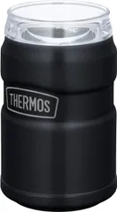 サーモス アウトドアシリーズ 保冷缶ホルダー 350ml缶用 2wayタイプ マットブラック ROD-0021 MTBK