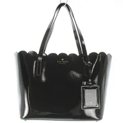 ケイトスペード KATE SPADE LILY AVENUE PATENT トートバッグ ハンドバッグ ロゴ 黒 ブラック PXRU7065 /SR2
