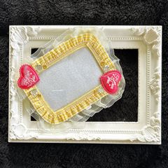 💛推し色💛 A7 サイズ チェキケース 硬質カードケース デコケース 黄色 イエロー