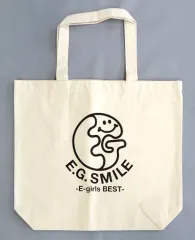 【中古】バッグ(女性) E-girls Ayaデザインロゴ入りオリジナルキャンバストート 「CD E.G. SMILE -E-girls BEST-」 LDH Official mobile購入特典