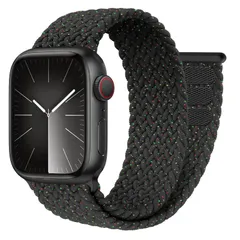 【数量限定】レディース/メンズ、コンパチブル Apple watch バンド Ultra2 バンド Ultra 49mm se 9 8 7 アップルウォッチ 5 6 4 3、ナイロン スポーツ ベルト コンパチブル マジックテープ 通気 軽量 ブレイデッドソロ