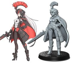 RN Estudio﻿ | Neokingdom Citizen11 32mm | 3Dプリント ミニチュア TRPG