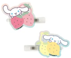 アイ【送料無料】【日本製】【サンリオキャラクターズ】アクリルヘアクリップ2P【シナモロール】【シナモン】【髪留め】【ヘアピン】【ヘアアクセサリー】【ヘアアイテム】【子供】【キッズ】【2個入り】【2個セット】【雑貨】【グッズ】【かわいい】