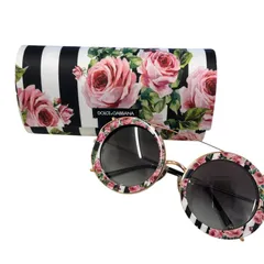DOLCE&GABBAMA ドルチェ&ガッバーナ　サングラス　ダブルブリッジクリップオンサングラス　レディース