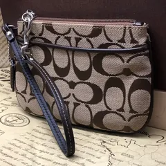 コーチ ハンドバッグ ポーチ アクセソ シグネチャー 旅行 FX81