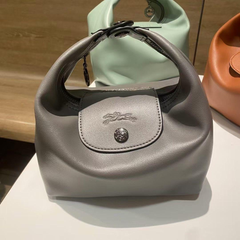 Longchamp ミニ ハンドバッグ2WAY ショルダーバッグ #ダークグレー