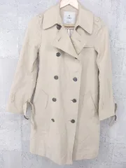 ■ INED イネド 長袖 トレンチ コート 7 ベージュ *  【1002799161589】