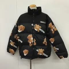 USED 古着 ジャケット、上着 ジャンパー、ブルゾン ダウンジャケット ジップアップジャケット アウター プリントジャケット