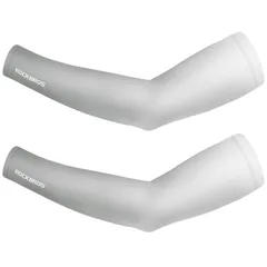 在庫処分 クール ひんやり 冷感 レディース 紫外線対策 UVカット メンズ 日焼け防止 おしゃれ 夏 吸汗速乾 腕カバー アームスリーブ UPF50+ アームカバー スポーツ用 ロックブロス グラデーション [ROCKBROS]