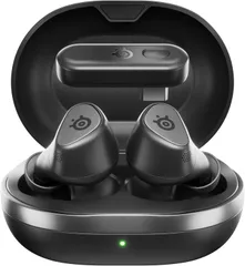 美品SteelSeries Arctis GameBudsイヤホン　ジャンク扱い ジャンク品】SteelSeries ゲーミングイヤホン ワイヤレス Arctis