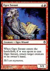 【中古】マジックザギャザリング 55/80[C]：【DDH】Ogre Savant/オーガの学者