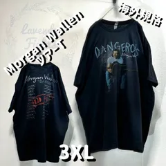 モーガンウォレンTシャツMorganWallenバンTツアー大カントリーロック音楽バンド黒ブラックアメリカ古着