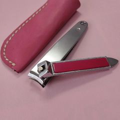 国産関/昭和レトロ　ツメキリ中型(レッド）