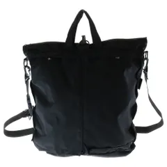 バッグジャック　黒 合成皮革 ショルダーバッグ　ヘルメットバック Bagjack(バッグジャック) ヘルメットバッグ ブラック｜【公式