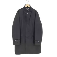バーバリーロンドン BURBERRY LONDON 裏地ノヴァチェックフロントジップチェスターコート MADE IN PORTUGAL メンズ  L