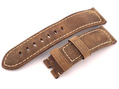 OFFICINE PANERAI オフィチーネ・パネライ カーフ 純正レザーベルト 22mm ブラウン メンズ 腕時計