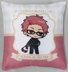 【中古】クッション・本体 君月士方＆早乙女与一 ミニクッション 「DMMスクラッチ! 終わりのセラフ Happy Birthday優一郎」 B-4賞