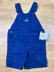 新品タグ付き◎オシュコシュビゴッシュオーバーオール◎イルカ柄◎サイズ3T