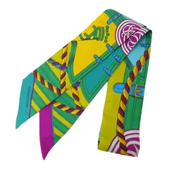 希少ブラック❤︎極美品❤︎エルメス　ツイリー　レアルーリュ　馬柄 2025年最新】hermes ツイリー 馬の人気アイテム - メルカリ