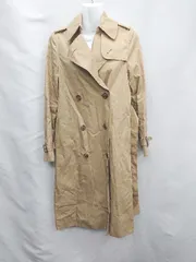 ■ BEAUTY&YOUTH UNITED ARROWS 長袖 トレンチコート サイズS ベージュ レディース E  【1407020008327】