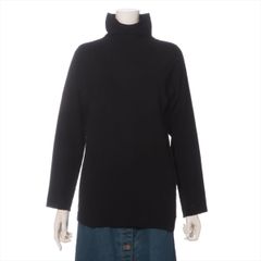 ISSEY MIYAKE FETE イッセイミヤケフェット コットン×ナイロン ニット 2 ブラック IF83KK934 日本製