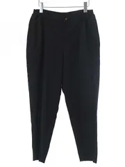 COMME des GARCONS HOMME DEUX コムデギャルソンオムドゥ 21AW ポリエステル縮絨テーパードパンツ ブラック Sのサムネイル
