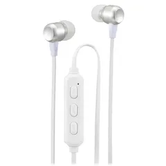 【 新品 未開封 】 オーム電機 ワイヤレスステレオインナーホン AudioComm ［ワイヤレス(左右コード) /Bluetooth］ シルバー HP-W173N-S 未使用 送料無料