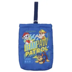【メール便】パウパトロール シューズバッグ シューズケース ブルー 新入学 ニシオ 新学期準備雑貨 アニメキャラクター グッズ 