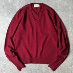 70s USA製 LORD JEFF ヴィンテージ古着 vネックニット ベージュ 70s USA製 LORD JEFF ヴィンテージ古着 vネックニット ベージュ