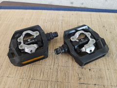 ■  SHIMANO PD-T420 SPD シマノ 片面フラット ビンディングペダル ロード MTB 同梱発送承中!! T-410