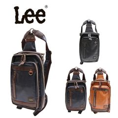 Lee 2way リュック ボディバッグ リー 320-3101  ショルダーバッグ ボディバック ショルダーバック ワンショルダーバッグ 大容量 B5 縦型 大きめ 通勤 通学 自転車 バイク 旅行 infinity インフィニティ メンズバッグ