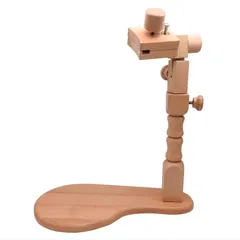 【数量限定】手芸用品 クロスステッチ フープスタンド ハンドメイド 卓上スタンド 木製フレーム 刺繍台 スタンド 刺繍枠 KARMAREY