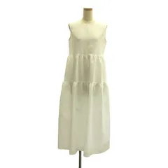 UNITED ARROWS / ユナイテッドアローズ | ジャカード ティアード ワンピース | 36 | ホワイト | レディース