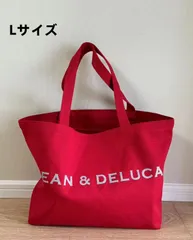 DEAN&DELUCA　ディーン＆デルーカ　トートバック エコバッグ 　コットン　レディースＬサイズ