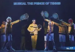 【中古】コレクションカード(男性) No.17：立海集合(3)/ミュージカル テニスの王子様「一番くじV 2013夏」 H賞 缶バッジ＆フォトカードセット(缶バッジ欠け)