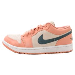 NIKE (ナイキ) WMNS AIR JORDAN 1 LOW Light Madder Root ウィメンズ エアジョーダン1 ライト マダー ルート ローカットスニーカー ピンク/ホワイト US9/26cm DC0774-800