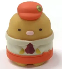 【中古】トレーディングフィギュア とんかつ 「映画 すみっコぐらし ツギハギ工場のふしぎなコ ソフビコレクション」