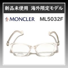 モンクレール　MONCLER　めがね　メガネ　眼鏡　フレーム　アイウェア　ML5032F　クリア　透明　ウェリントン　ボストン　ユニセックス　メンズレディース兼用　アジアンフィット　高級ブランド