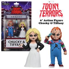 TOONY TERRORS 6” アクションフィギュア Chucky & Tiffany 2pack 【NECA】