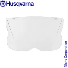 超レア！　Husqvarna ヘルメット メッシュフェイスガード付　希少ホワイト 超レア！ Husqvarna ヘルメット メッシュフェイスガード付 希少