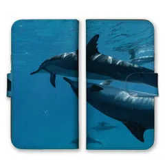 OPPO Reno 13A ケース 手帳型 オッポリノ 13A スマホケース 携帯ケース イルカ いるか 海 動物 写真 癒し かわいい おしゃれ カッコイイ カラー06
