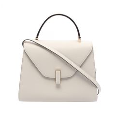 ヴァレクストラ Valextra ハンドバッグ ミディアム イジィデ WBES0056028LOC99WO オフホワイト レザー ミディアム イジィデ レディース Used A