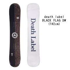 DEATH LABEL BLACK FRODW 142cm スノーボード DEATH LABEL BLACK FRODW 142cm スノーボード DEATH LABEL BLACK FRODW