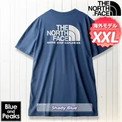 THE NORTH FACE 半袖Tシャツ Throwback Tee, カラー；ShadyBlue, サイズ；XXL