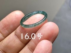L13-175極品ピンキーリング高氷種濃陽緑4.0号グアテマラ産本翡翠くりぬき L13-175極品ピンキーリング高氷種濃陽緑4.0号グアテマラ産本翡翠