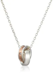 【数量限定】4℃ シルバー [ヨンドシー] ペアネックレス レディース 11134-442-1901-00-00