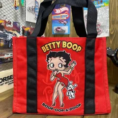 アメリカ雑貨 輸入雑貨 ガレージ 雑貨 スクエア ミニトートバッグ BettyBoop ベティーブープ Chicken Style チキンスタイルのサムネイル
