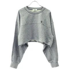 STUDIO TOMBOY スタジオトムボーイ クロップドスウェットトレーナー  グレー 表記なし